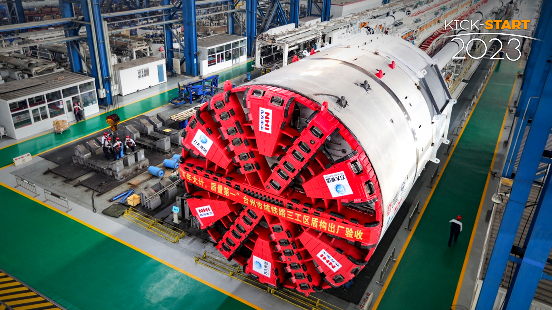 Live: Kick start 2023 – Bustling manufacturing plant handles various types of boring machines