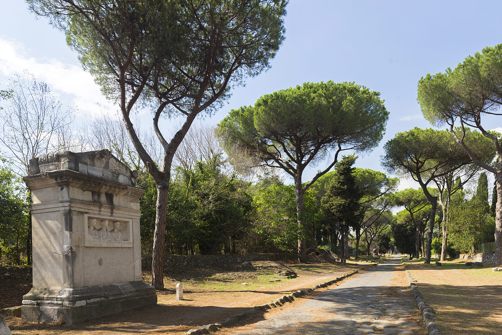A section of the Appian Way in Italy /CFP