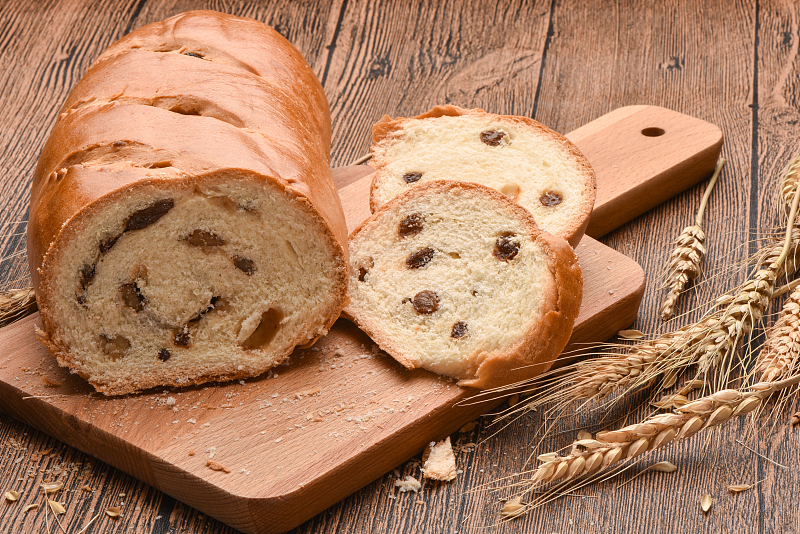 A photo shows Dalieba – a traditional bread in Russia. /CFP