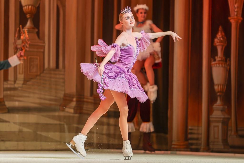 Performers from Russia's St. Petersburg State Ballet on Ice staged a unique version of 