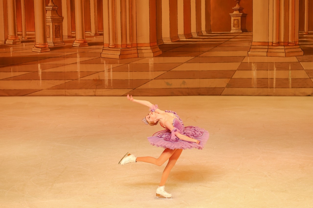 Performers from Russia's St. Petersburg State Ballet on Ice staged a unique version of 