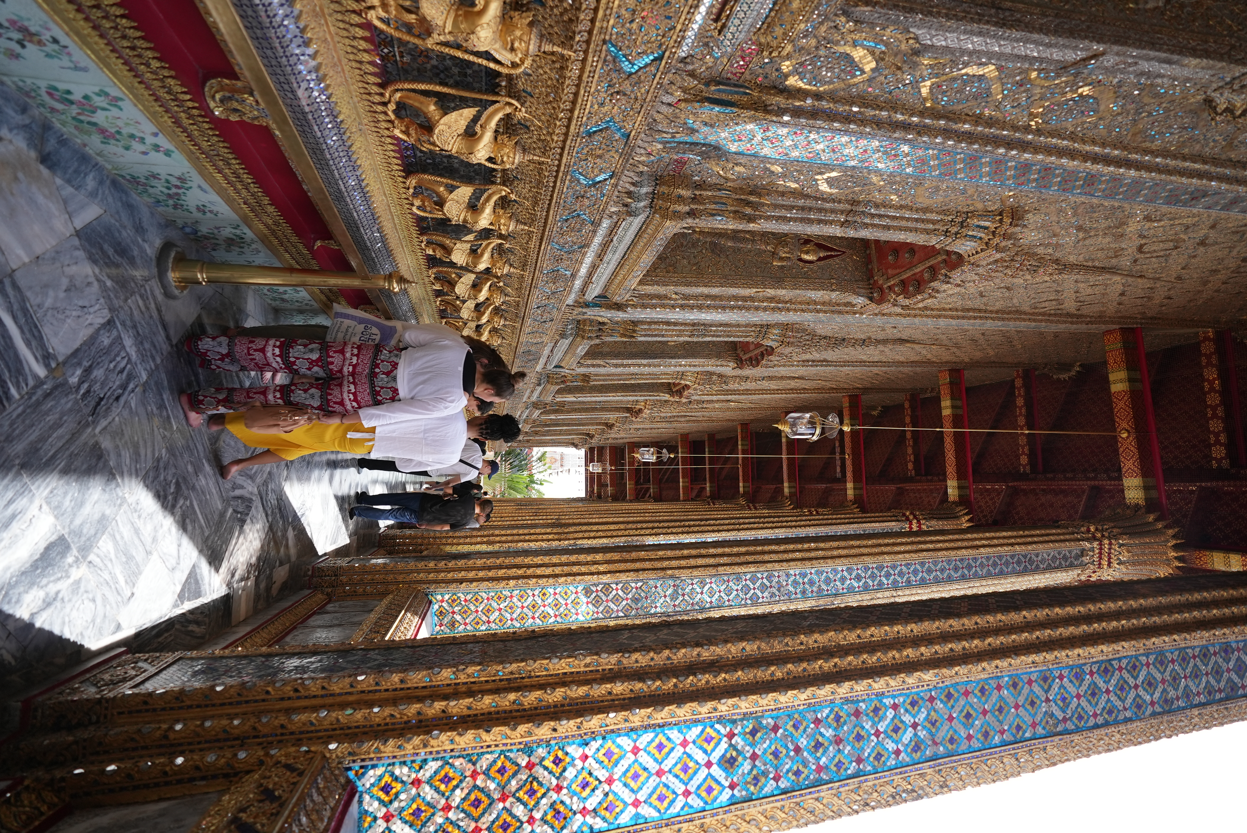 A photo taken on September 19, 2023 shows views of the Grand Palace in Bangkok, Thailand. /Photo by Wang Lei from CGTN