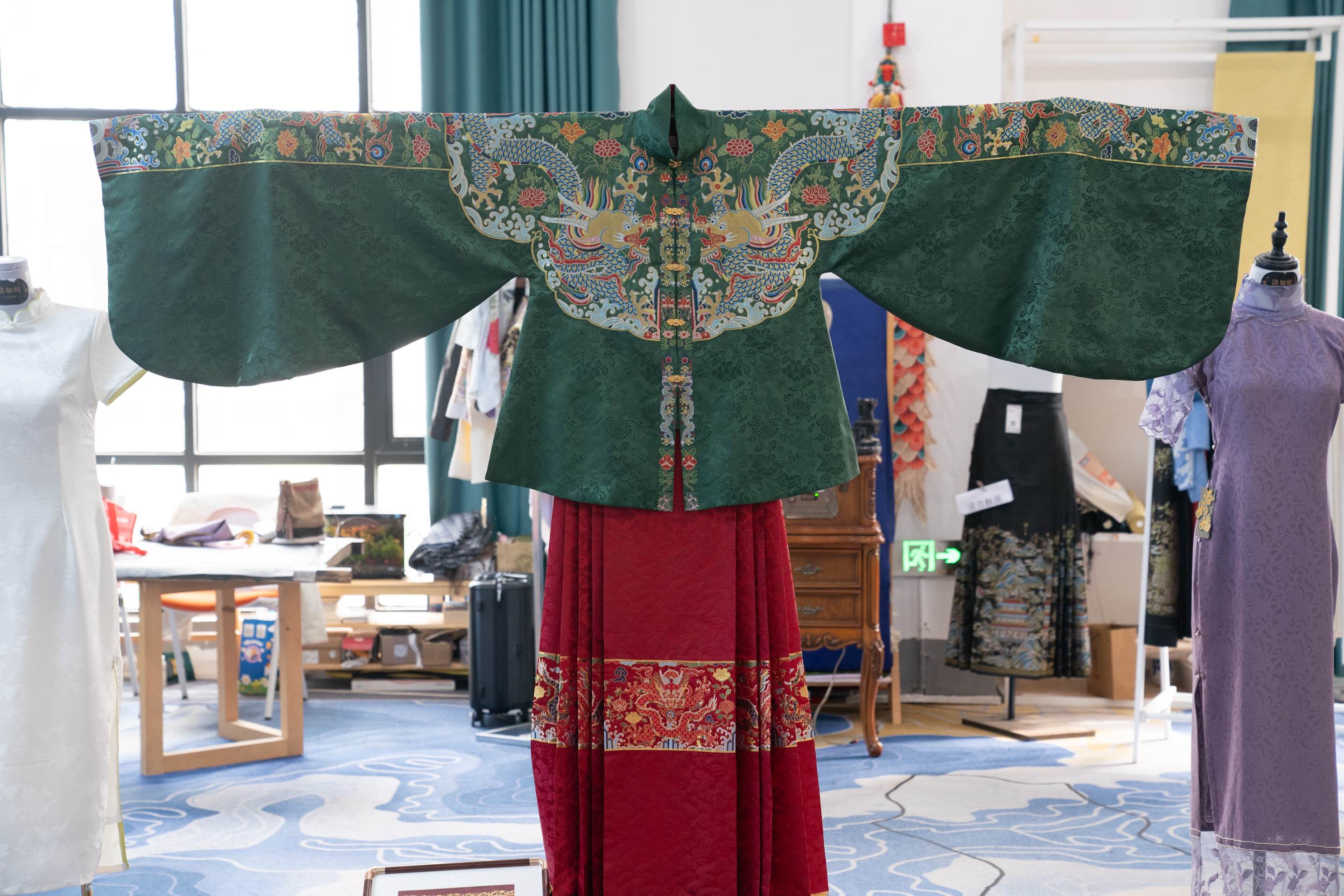 Renowned for its exquisite craftsmanship, distinctive designs and deep cultural roots, Caoxian Hanfu masterfully blends heritage with creativity. /CGTN's Qu Bo 
