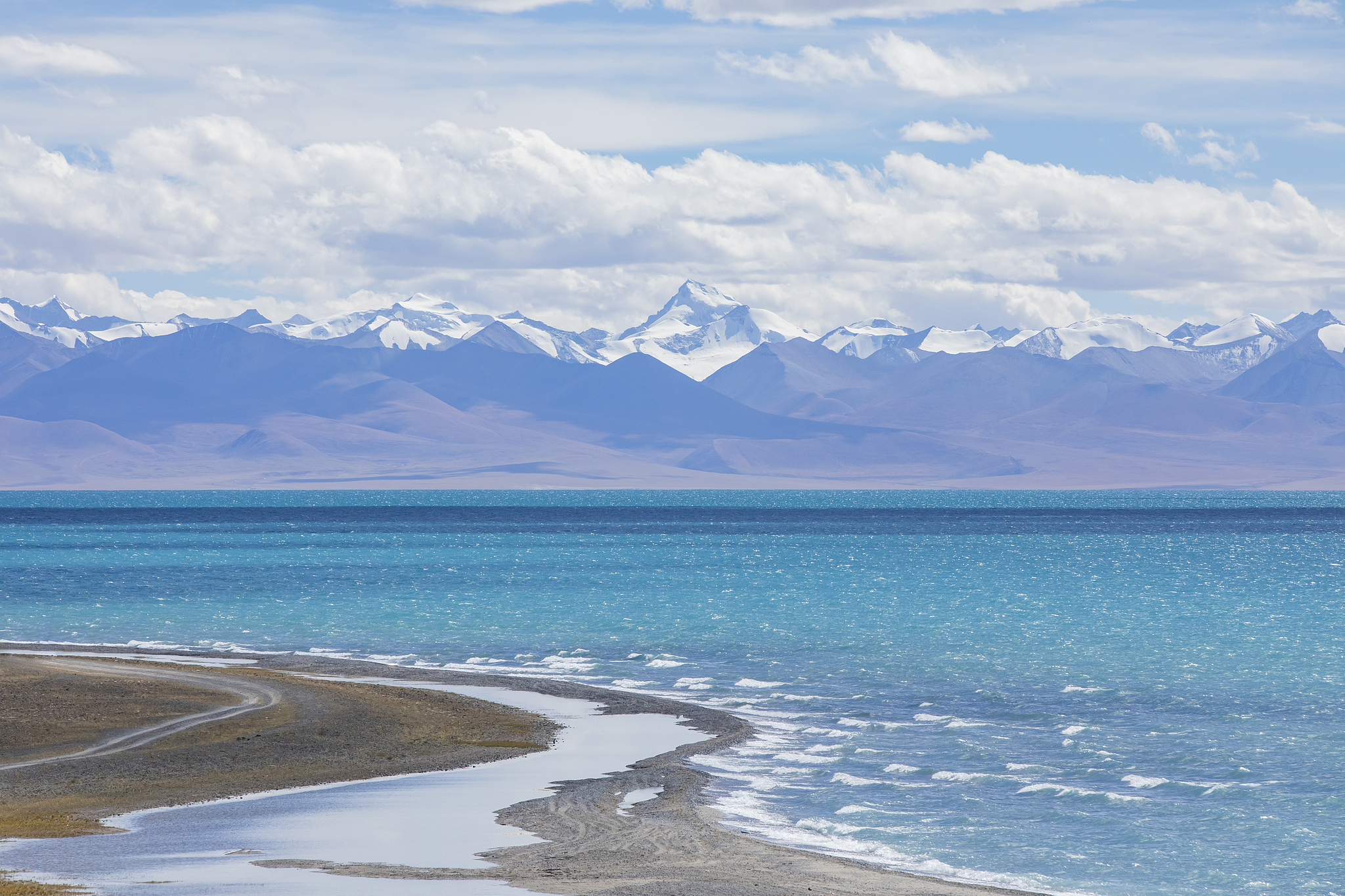 The Namtso in Xizang Autonomous Region, southwest China. /VCG