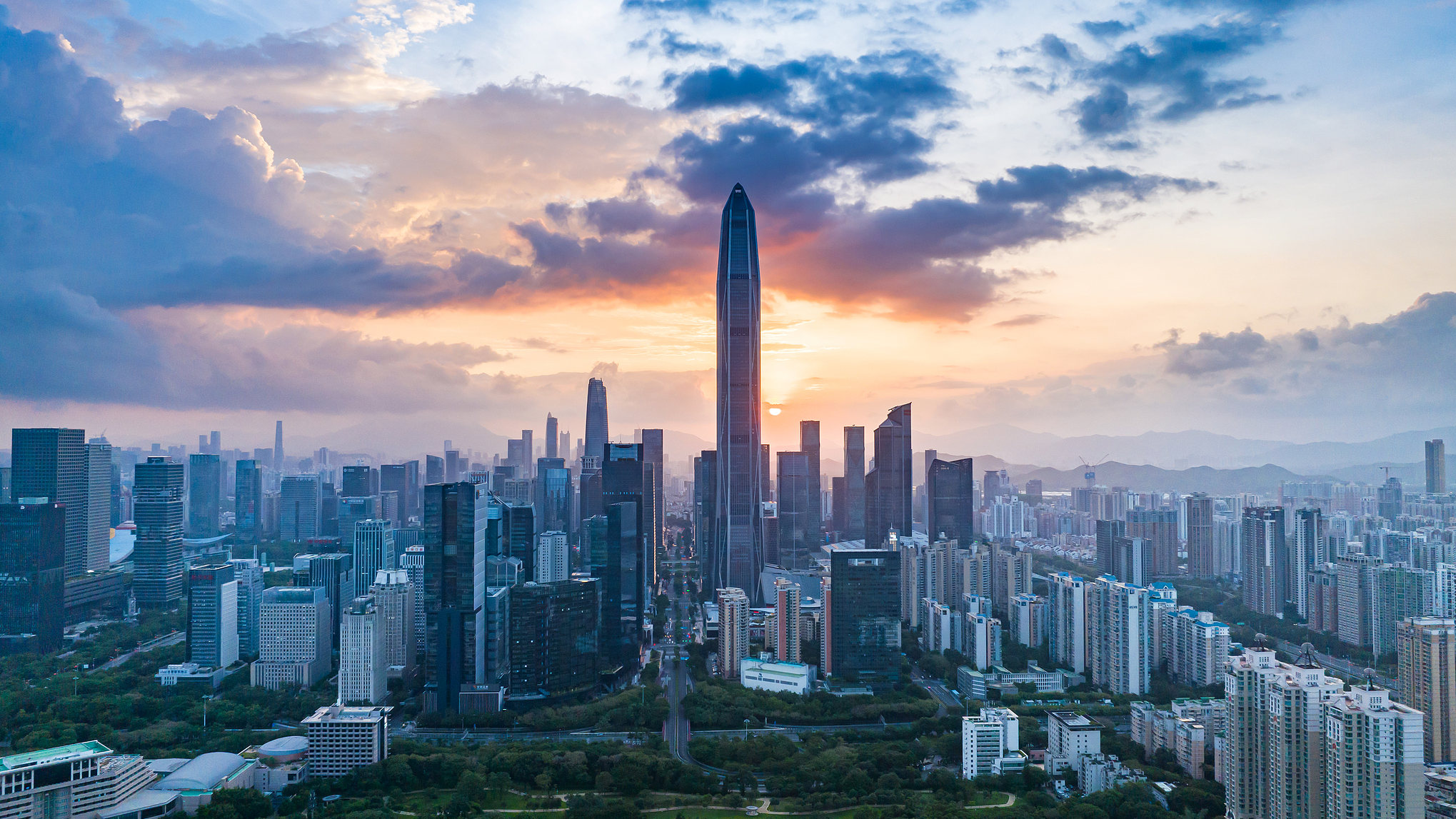 Skyline of Shenzhen, Guangdong Province, March 26, 2025. /CFP