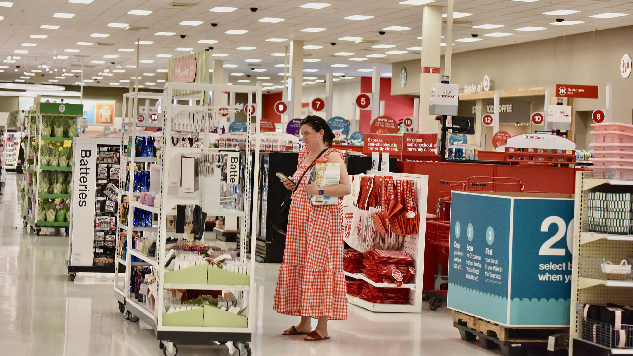 A supermarket in Arlington, Virginia, U.S., April 30, 2025. /VCG